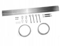 ZESTAW DO MONTAŻU ZEWNĘTRZNYCH ROLET RZYMSKICH POZIOMYCH DO METALU - MINI