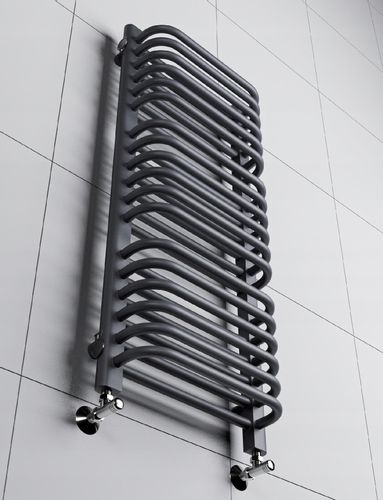 GRZEJNIK ŁAZIENKOWY OLD-SCHOOL 940x500 GRAFIT na Arena.pl