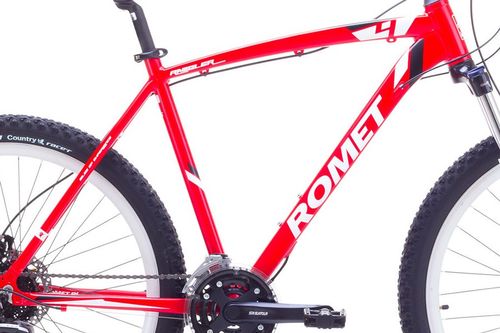 Rower 26 ROMET RAMBLER 4 M czerwono-biały na Arena.pl
