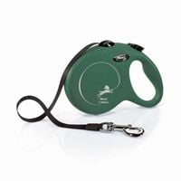Smycz automatyczna Flexi L taśm 5m, 50kg oliwkowa