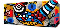 Obraz 40x20cm Ptak Na Wznak