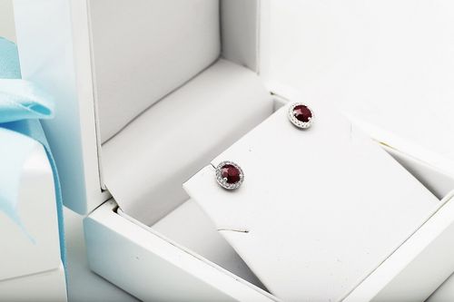 Złote kolczyki KBD3832 - Diament na Arena.pl