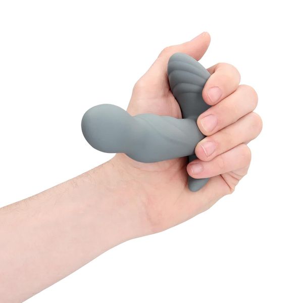 Rotating Prostate Stimulator With Remote Control - Gotham Grey zdjęcie 9