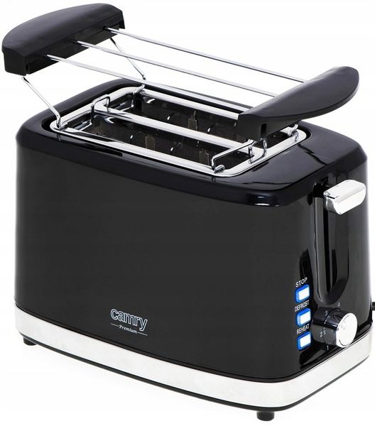 TOSTER OPIEKACZ KANAPEK 6 POZIOMÓW 900W GRZANKI FUNKCJA STOP RUSZT DO BUŁEK zdjęcie 3