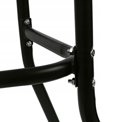 Stolik Metalowy Półokrągły ze Szklanym Blatem Hartowanym do Balkonu Taras na Arena.pl