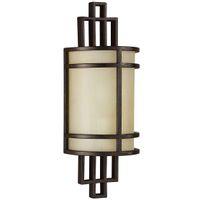 LAMPA ścienna Fusion FE-FUSION1 Elstead FEISS półokrągła OPRAWA metalowy kinkiet brąz biały