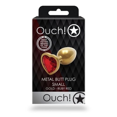 heart gem butt plug   small na Arena.pl