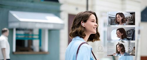 Słuchawki bezprzewodowe Soundcore Space A40 Białe na Arena.pl