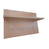 Wieszak przedpokojowy na ścianę z półką wieszak ścienny na ubrania 4