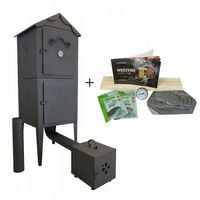 WĘDZARNIA OGRODOWA NAJWIĘKSZA WĘDZARNIA METALOWA PRO EXPERT 3.0 GRATIS XXXL