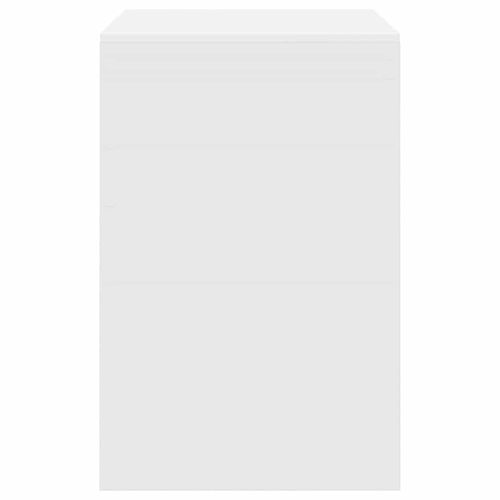 Biurko Biały 100 x 50 x 76 cm Materiał drewnopochodny na Arena.pl