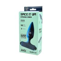 anal plug with rechargeable bullet spice it up glory 2.0
