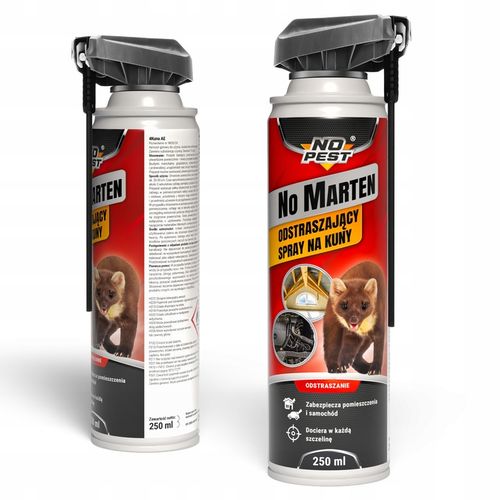 SPRAY ŚRODEK PREPARAT NA KUNY ODSTRASZACZ KUN ŁASIC NO MARTEN NO PEST na Arena.pl