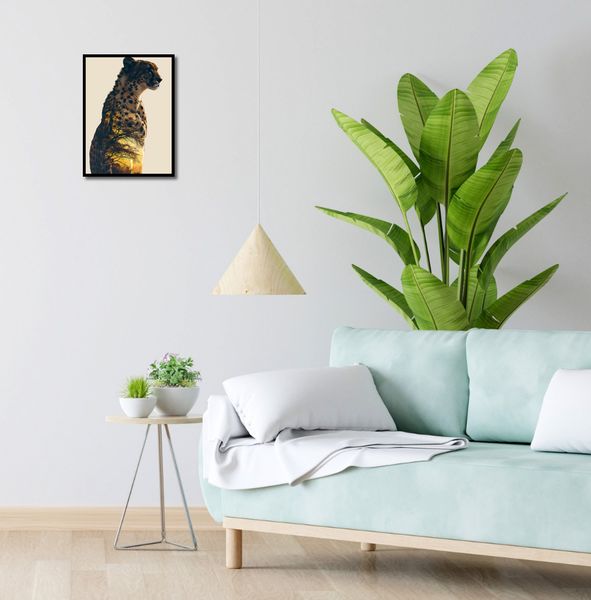 Plakat 30x40cm Gepard Duch Sawanny zdjęcie 4