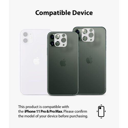 RINGKE CAMERA STYLING IPHONE 11 PRO SILVER na Arena.pl
