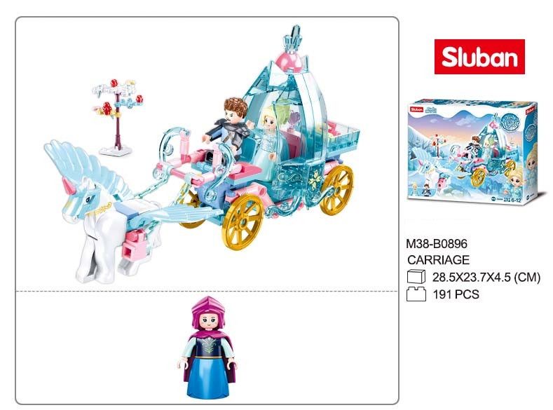 KLOCKI SLUBAN GD Kareta Elzy Kraina Lodu kompatybilne z LEGO zdjęcie 5