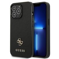 Guess GUHCP13LPS4MK iPhone 13 Pro / 13 6,1" czarny/black hardcase Saffiano