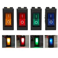 Włącznik On/Off, Przycisk zatrzaskowy LED Czerwony 12V