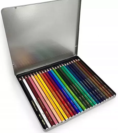 Kredki akwarelowe Stabilo 24 szt. zdjęcie 3