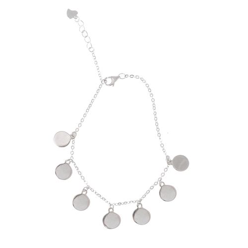 Bransoletka damska "Circles Silver" srebrna na Arena.pl