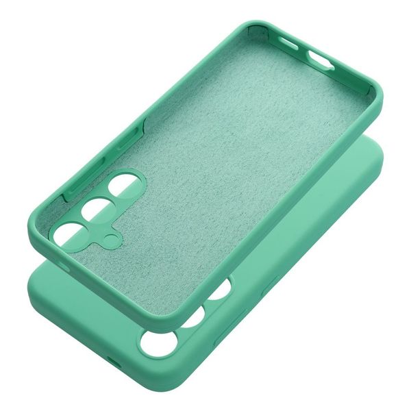 Futerał SILICONE 2mm do POCO C75 miętowy zdjęcie 1