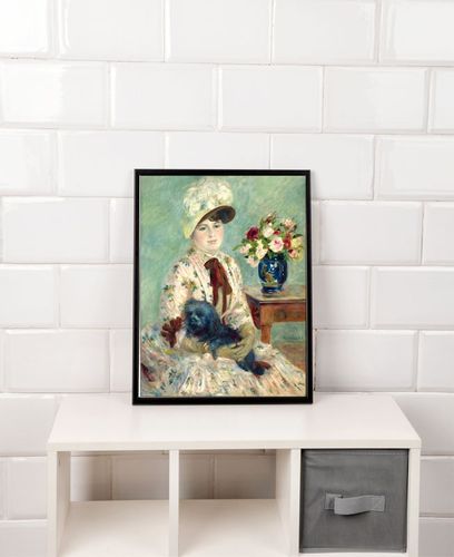 Mlle Charlotte Berthier, Auguste Renoir - plakat 60x80 cm na Arena.pl