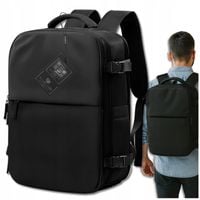 BAGAŻ Do Samolotu Torba A4 Pojemna Męska Podręczny Plecak Podróżny