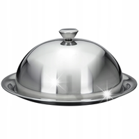 Taca do serwowania potraw z kloszem 20x10cm EXCELLENT HOUSEWARE 730166