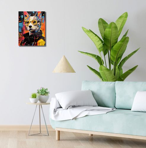 Obraz 30x40cm Kot w Miejskim Stylu na Arena.pl