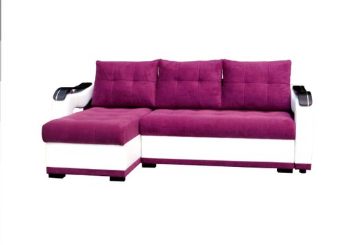 Narożnik Picardo Klasyk wykończony drewnem na Arena.pl