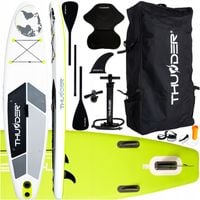 Deska do pływania STABILNA SUP paddle pompowana akcesoria 320CM plecak