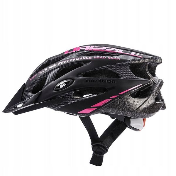KASK ROWEROWY METEOR MV29 DRIZZLE M 55-58 odpinany daszek siatka od owadów zdjęcie 1
