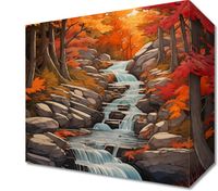 Obraz 20x20cm Jesienne Wodospady