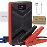 URZĄDZENIE ROZRUCHOWE JUMP STARTER BOOSTER DO SAMOCHODU POWERBANK 30000mAh