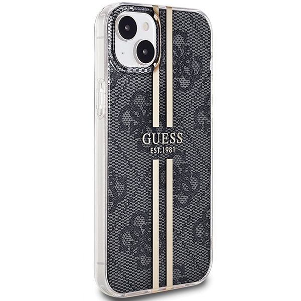 Etui Guess do iPhone 15 Plus, iPhone 14 Plus, Czarny zdjęcie 4