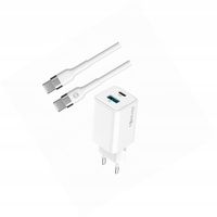 Szybka ładowarka GaN 45W USB-C z kablem do Samsung Galaxy Note 9