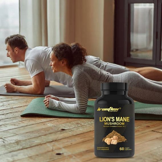 IRONFLEX LION'S MANE 60 kap 500mg SOPLÓWKA JEŻOWATA 10:1 KONCENTRACJA STRES zdjęcie 9