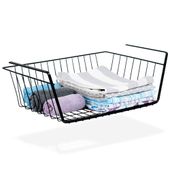 Koszyk Podwieszany pod Półkę Szafkę Organizer Półka Kuchenna Kosz Metalowy