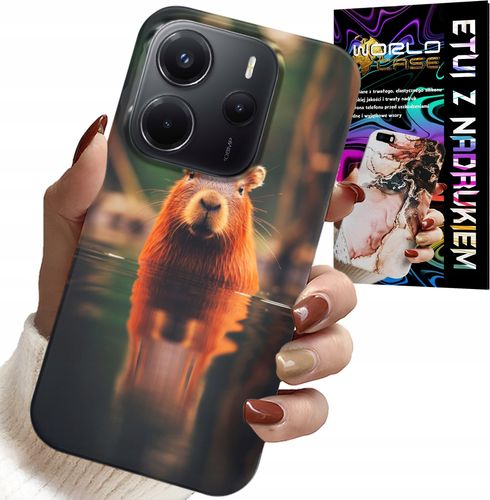 ETUI DO XIAOMI NOTE 14 4G - SŁODKA KAPIBARA, CAPIBARA, WIELE WZORÓW na Arena.pl