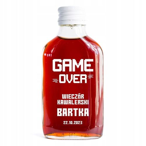 BUTELECZKA 100ml na wieczór kawalerski -WZÓR 601 na Arena.pl