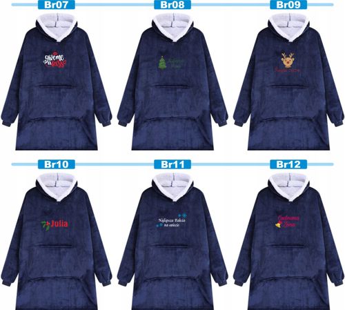 KOCOBLUZA BLUZA KOC OVERSIZE Z HAFTEM PREZENT personalizowany twoje imię na Arena.pl