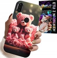 ETUI DO HUAWEI P SMART 2019 - RODZINKA RÓŻANYCH MISIÓW UPOMINEK +FOLIA