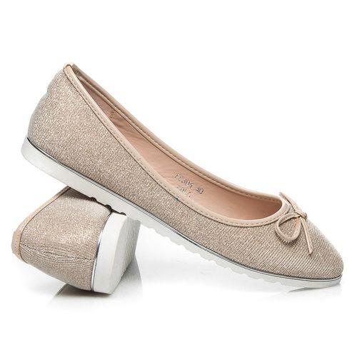 Baleriny Gold Sparkle r.40 na Arena.pl