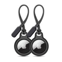 tech-protect rough chain 2-pack apple airtag black