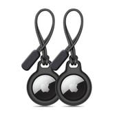 tech-protect rough chain 2-pack apple airtag black