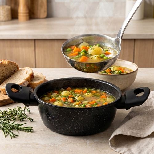 Garnek granitowy BASIC LINE 16 cm, 1,2 l na Arena.pl