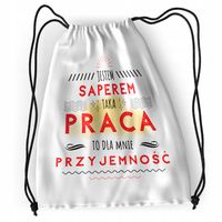 Plecak Dla Sapera Sportowy Szkolny Worek Z Nadrukiem Ze Zdjęciem