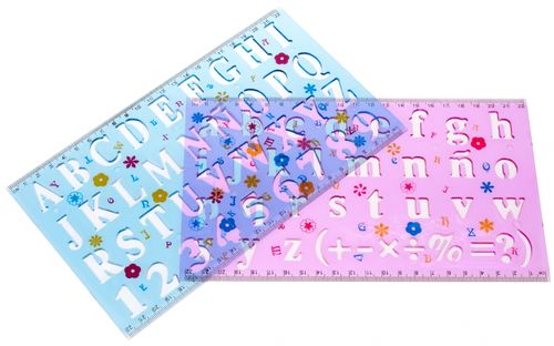 ND39_276076 SZABLON CYFERKI&LITERKI KPL2 STK PBH na Arena.pl