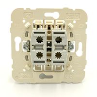 Efapel Logus90 łącznik zwierny podwójny 21156