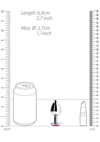 Heart Gem Butt Plug - Small na Arena.pl